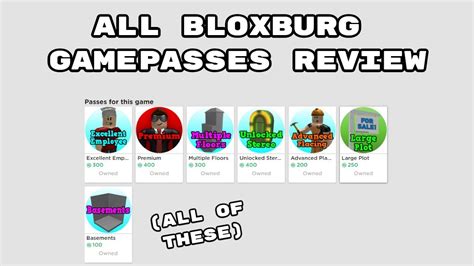 Bloxburg is the fictional city where the game &39;Welcome to Bloxburg&39; takes place. . Bloxburg gamepasses